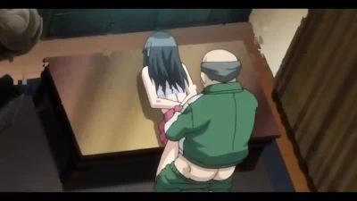 Caught on camera by a building manager – Hentai Part 1