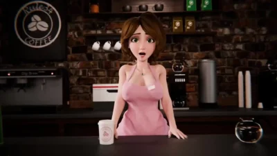 Aunt Cass In Threesome On The Table ( Cartoon )