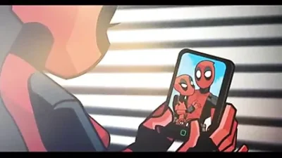 Lady Deadpool and kingpin animation