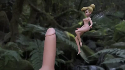 Tinkerbell With A Big Dick In The Woods ( Parody )