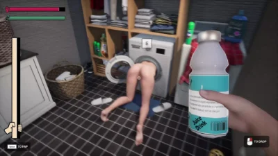 Complete Gameplay – Stepmom got stuck in the Washing Machine