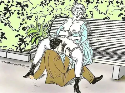 Grannies Annealing! Porn cartoon collection
